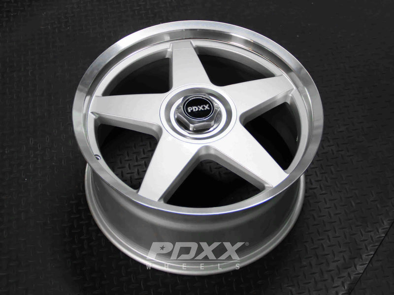 Load image into Gallery viewer, Rseries CANNON 20" 5X120  Silver Machined Lip  Wheels+Tyres