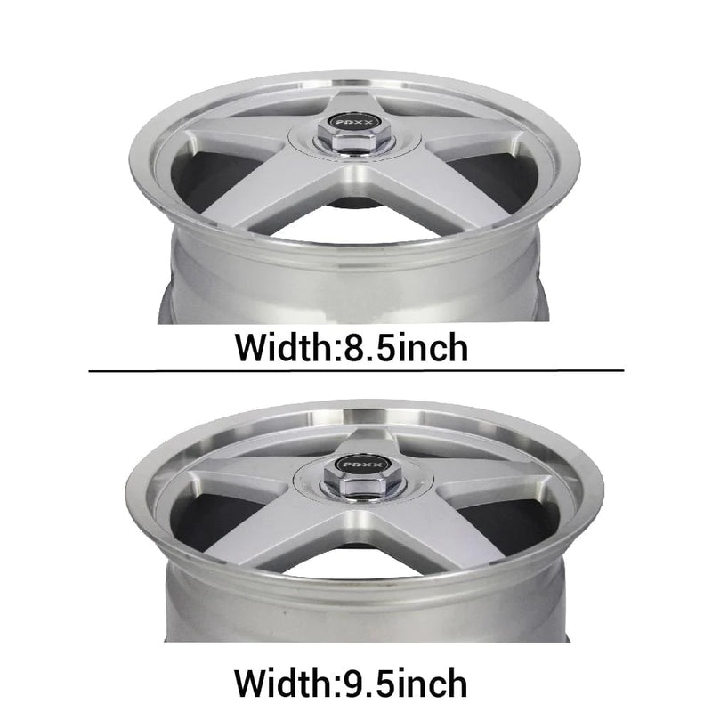 Load image into Gallery viewer, Rseries CANNON 20" 5X120  Silver Machined Lip  Wheels+Tyres