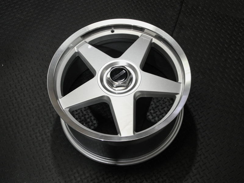 Load image into Gallery viewer, Rseries CANNON PLUS  20" 5X120  Silver Machined Lip  Wheels