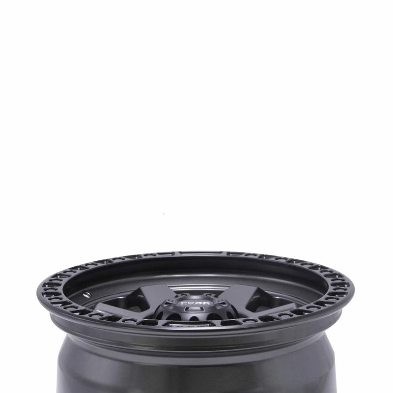 Load image into Gallery viewer, PDXX DOMINATOR 18" 6X139.7 Gunmetal w/Black Ring Wheels+Tyres