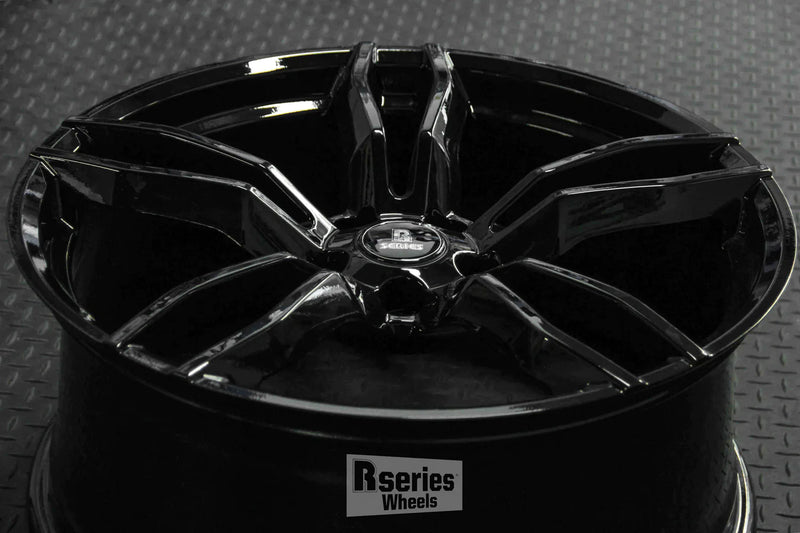 Load image into Gallery viewer, Rseries F1 20" 5X120 Gloss Black Wheels+Tyres