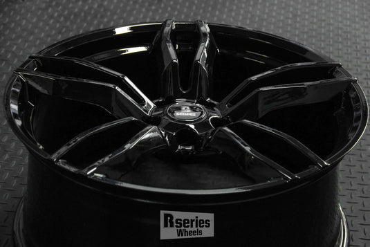 Rseries F1 20" 5X120 Gloss Black Wheels