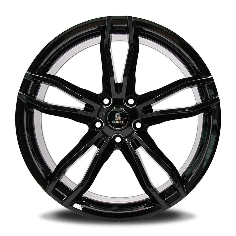 Load image into Gallery viewer, Rseries F1 20" 5X120 Gloss Black Wheels+Tyres