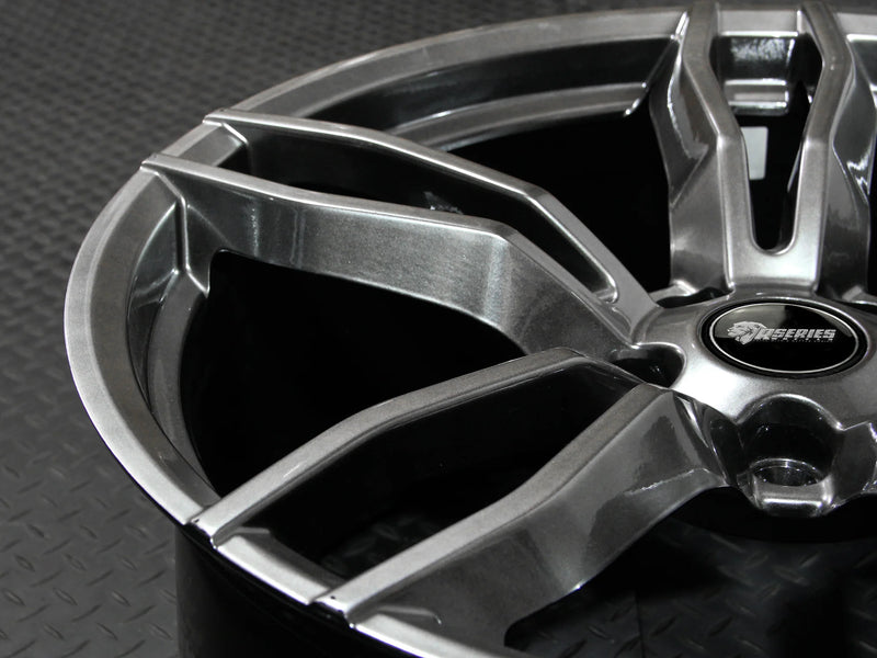 Load image into Gallery viewer, Rseries F1 20" 5X120 Hyper Shadow Wheels