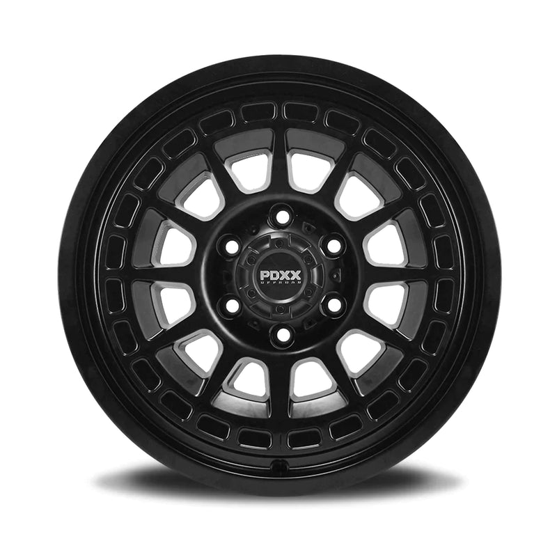 Load image into Gallery viewer, PDXX TAKEDOWN 18" 6X139.7 Satin Black Wheels