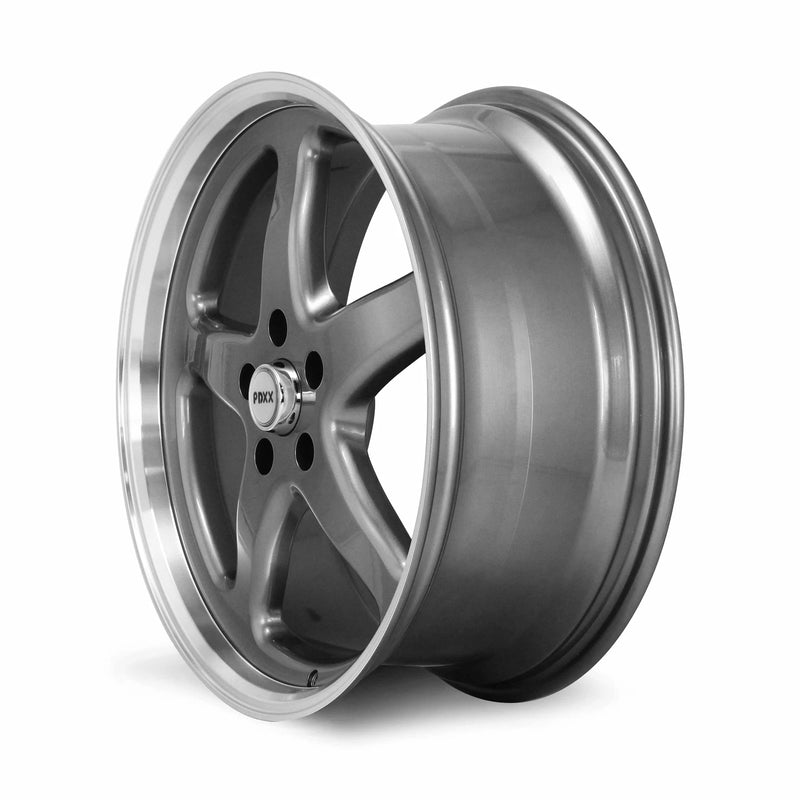 Load image into Gallery viewer, Rseries WS MAX 20" 5X120 Grey Machined Lip Wheels