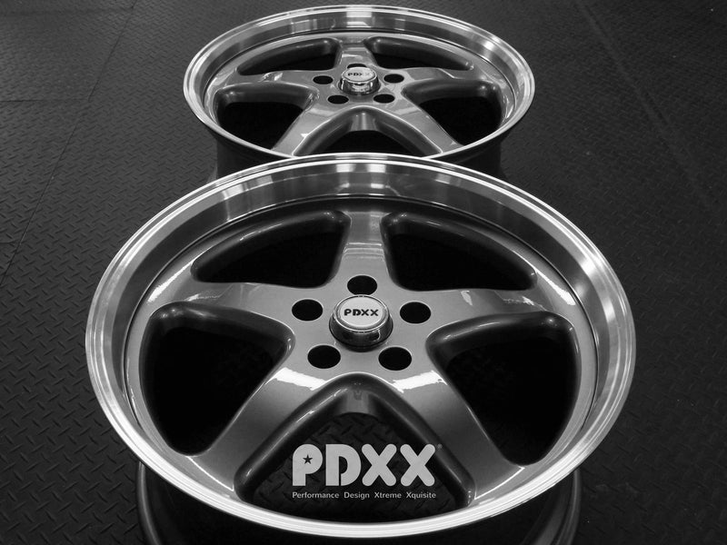Load image into Gallery viewer, Rseries WS MAX 20" 5X120 Grey Machined Lip Wheels