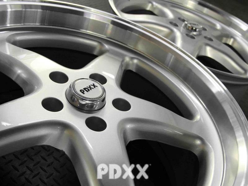 Load image into Gallery viewer, Rseries WS MAX 20" 5X120 Silver Machined Lip Wheels
