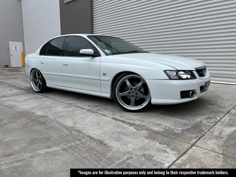 Load image into Gallery viewer, Rseries WS MAX 22" 5X120 Grey Machined Lip Wheels