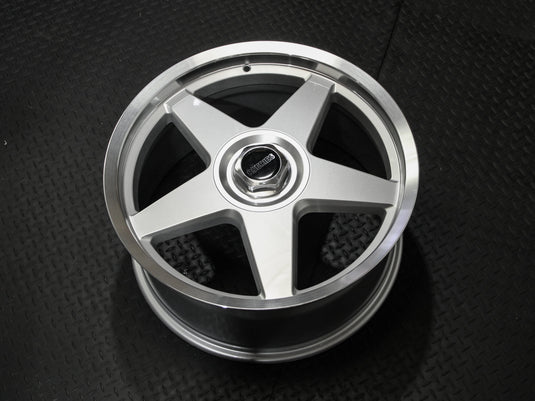 Rseries CANNON  20" 5X120  Silver Machined Lip  Wheels