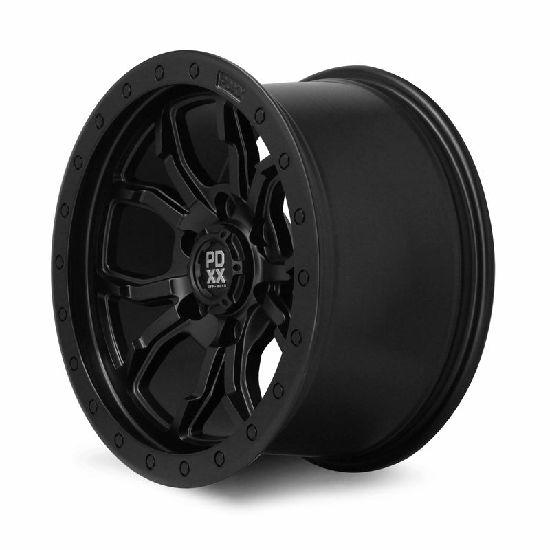 Load image into Gallery viewer, PDXX FURY 17&quot; 6X114.3 Satin Black Wheels
