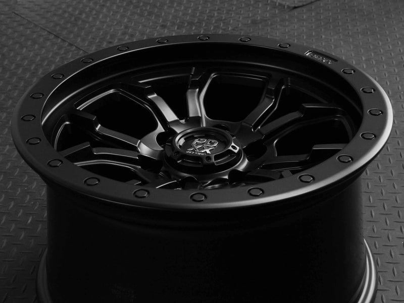 Load image into Gallery viewer, PDXX FURY 17&quot; 6X114.3 Satin Black Wheels
