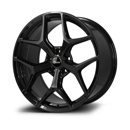 Rseries GTS 20" 5X120 Gloss Black Wheels