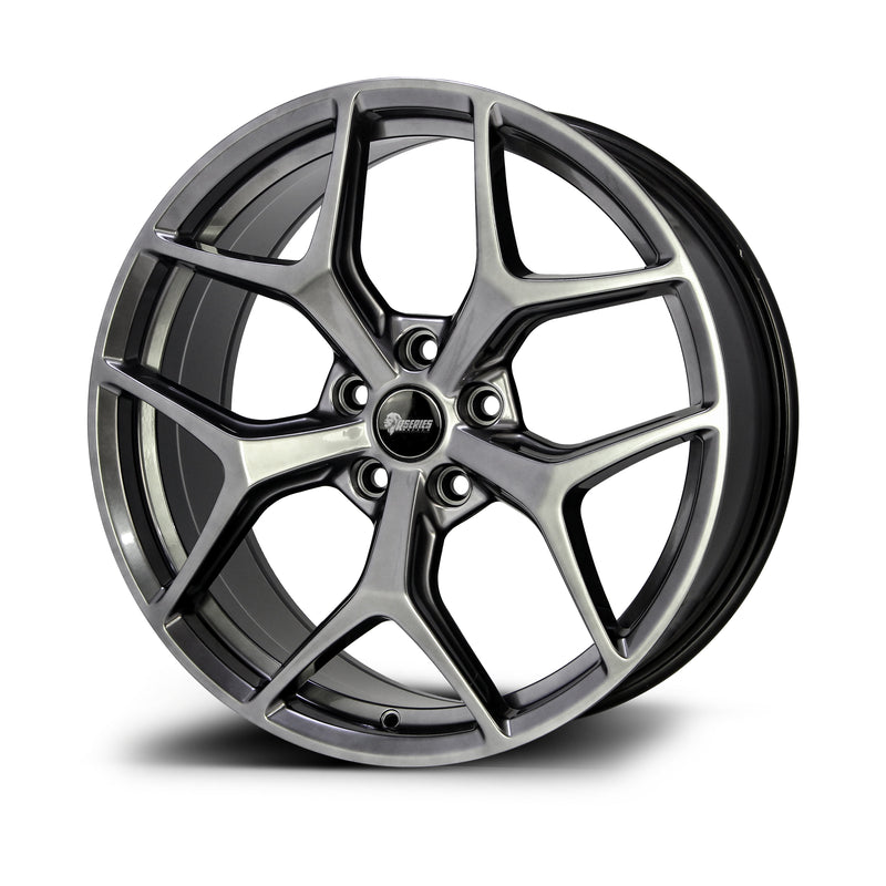 Load image into Gallery viewer, Rseries GTS 20&quot; 5X120 Hyper Black Wheels
