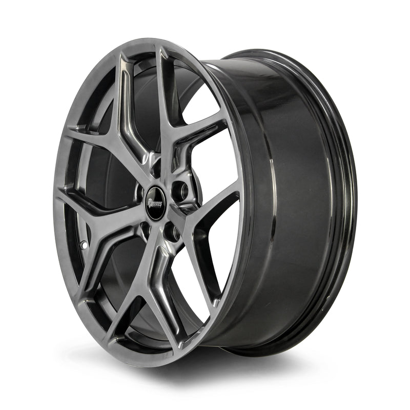 Load image into Gallery viewer, Rseries GTS 20&quot; 5X120 Hyper Black Wheels
