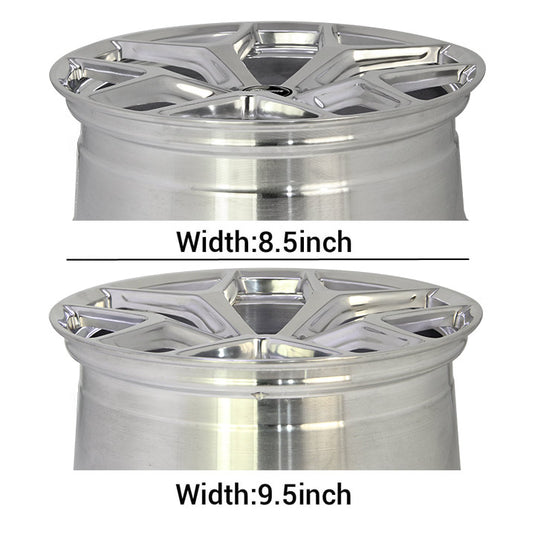 Rseries GTS 20" 5X120 Polished Wheels