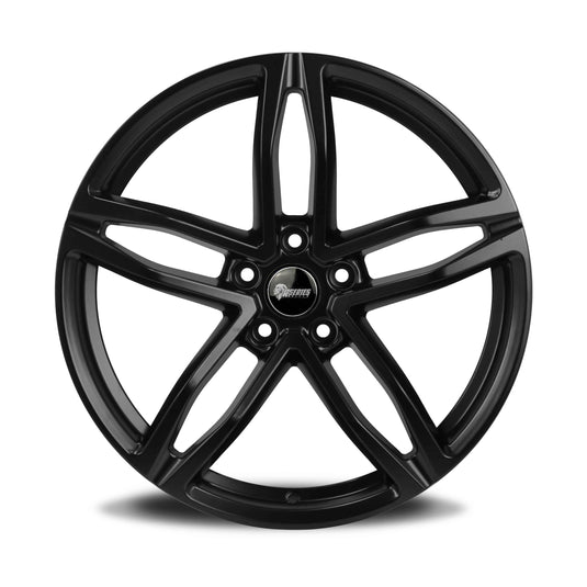 Rseries LS88 20" 5X120 Satin Black Wheels