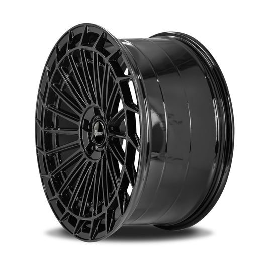 Rseries MC877 20" 5X112 Gloss Black Wheels