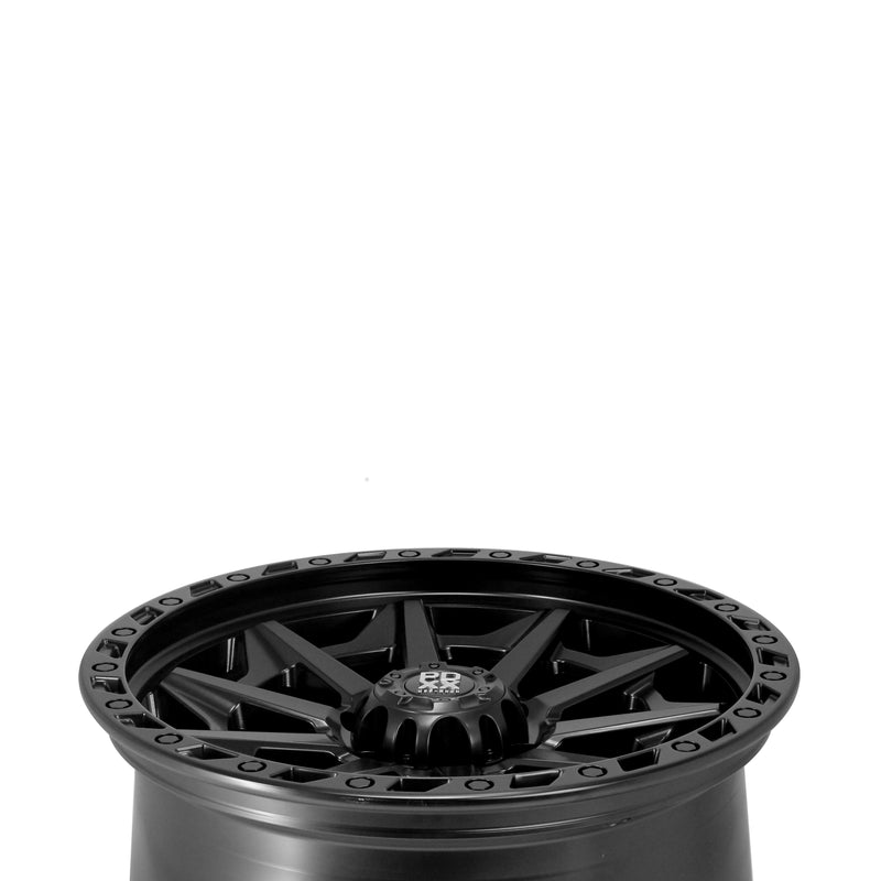 Load image into Gallery viewer, PDXX VIKING 20&quot; 6X139.7 Satin Black Wheels
