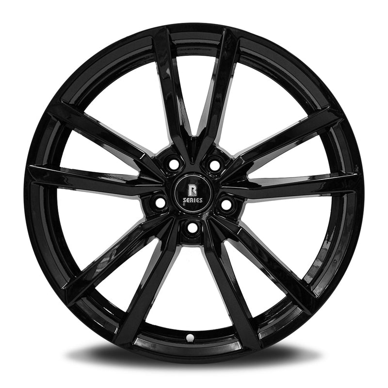 Load image into Gallery viewer, Rseries PV209 19&quot; 5X112 Gloss Black Wheels
