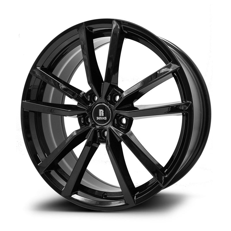 Load image into Gallery viewer, Rseries PV209 18&quot; 5X112 Gloss Black Wheels
