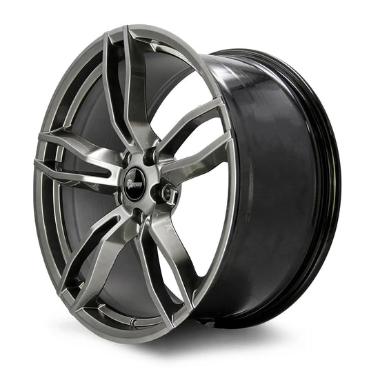 Rseries F1 20" 5X120 Hyper Shadow Wheels