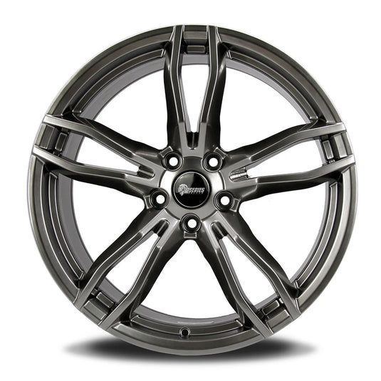 Rseries F1 20" 5X120 Hyper Shadow Wheels