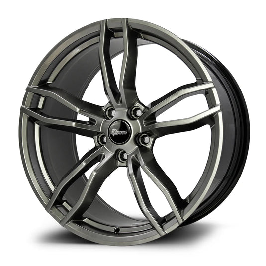 Rseries F1 20" 5X120 Hyper Shadow Wheels