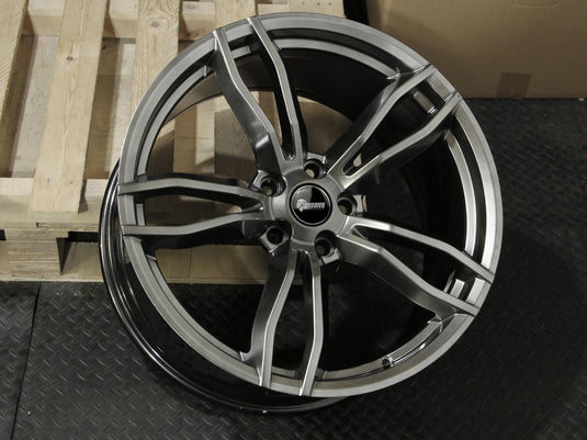 Rseries F1 20" 5X120 Hyper Shadow Wheels