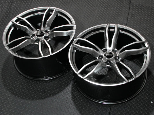 Rseries F1 20" 5X120 Hyper Shadow Wheels