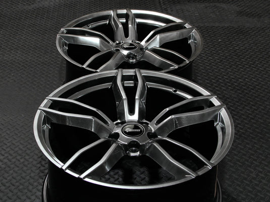 Rseries F1 20" 5X120 Hyper Shadow Wheels