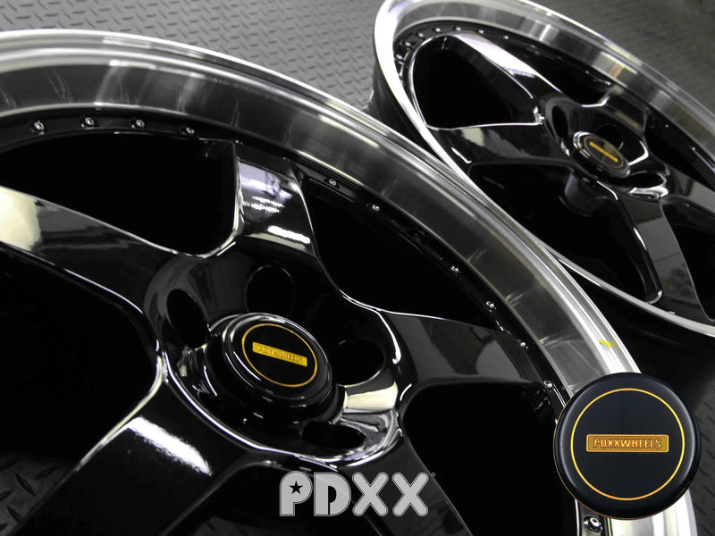 Load image into Gallery viewer, Rseries SVFR 20&quot; 5X114.3  Gloss Black Machined Lip  Wheels+Tyres
