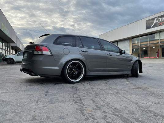 Rseries SVFR 20" 5X114.3 Gloss Black Machined Lip Wheels