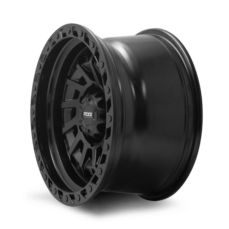 Load image into Gallery viewer, PDXX STIX 17&quot; 6X139.7 Satin Black Wheels
