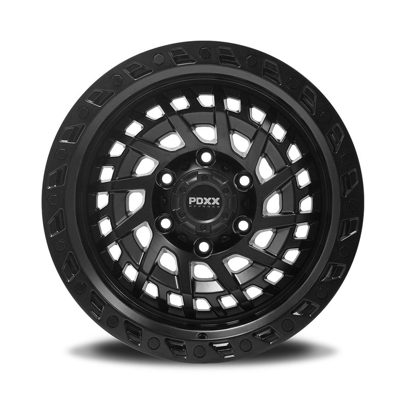 Load image into Gallery viewer, PDXX STIX 17&quot; 6X139.7 Satin Black Wheels
