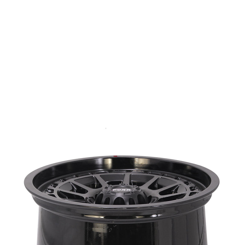 Load image into Gallery viewer, PDXX TAKEDOWN 18&quot; 6X139.7 Dark Tint/Gloss Black Wheels
