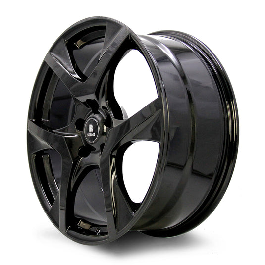 Rseries VF2 20" 5X120 Gloss Black Wheels