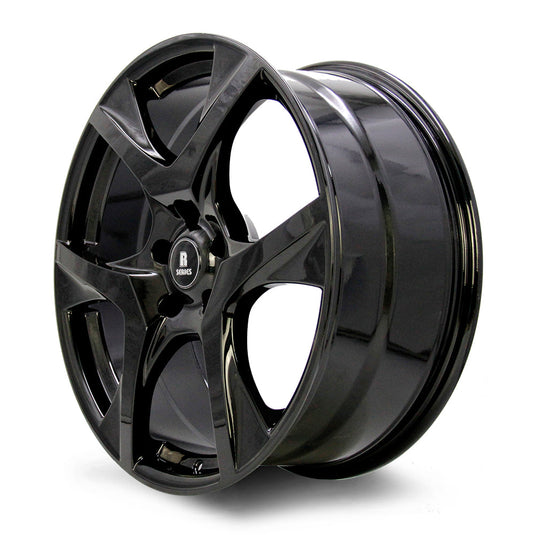 Rseries VF2 20" 5X120 Gloss Black Wheels+Tyres