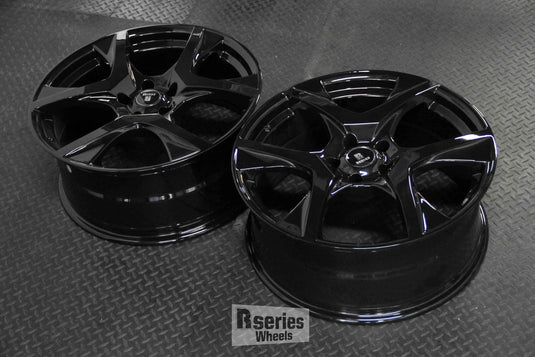 Rseries VF2 20" 5X120 Gloss Black Wheels