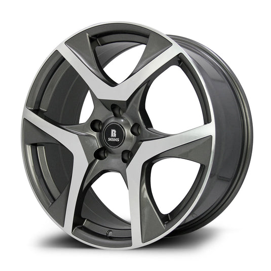 Rseries VF2 20" 5X120 Gunmetal Machined Face Wheels