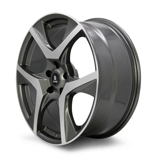 Rseries VF2 20" 5X120 Gunmetal Machined Face Wheels