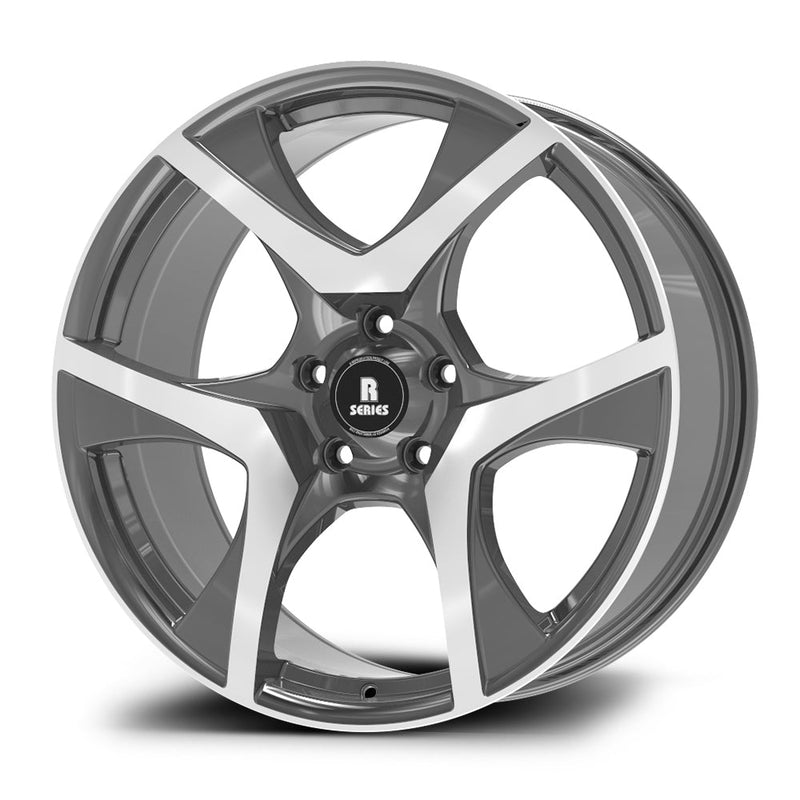 Load image into Gallery viewer, Rseries VF2 20&quot; 5X120 Gunmetal Machined Face Wheels
