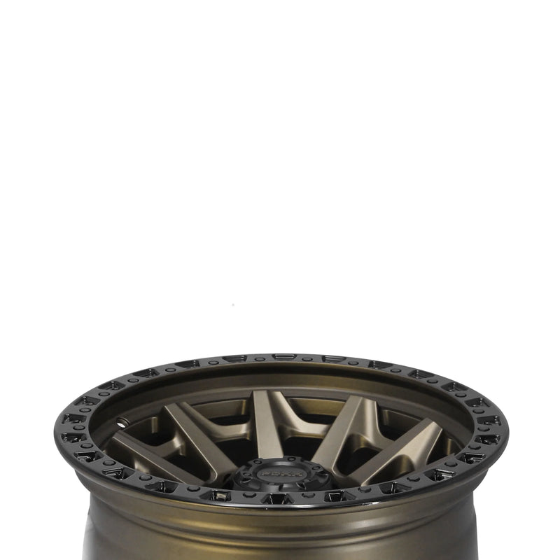 Load image into Gallery viewer, PDXX VIKING 17&quot; 6X139.7 Satin Bronze w/Black Ring Wheels+Tyres
