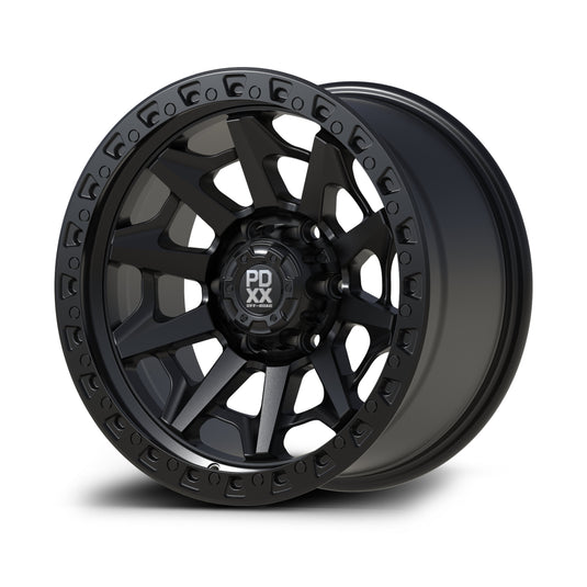 PDXX VIKING 17" 6X139.7 Satin Black Wheels