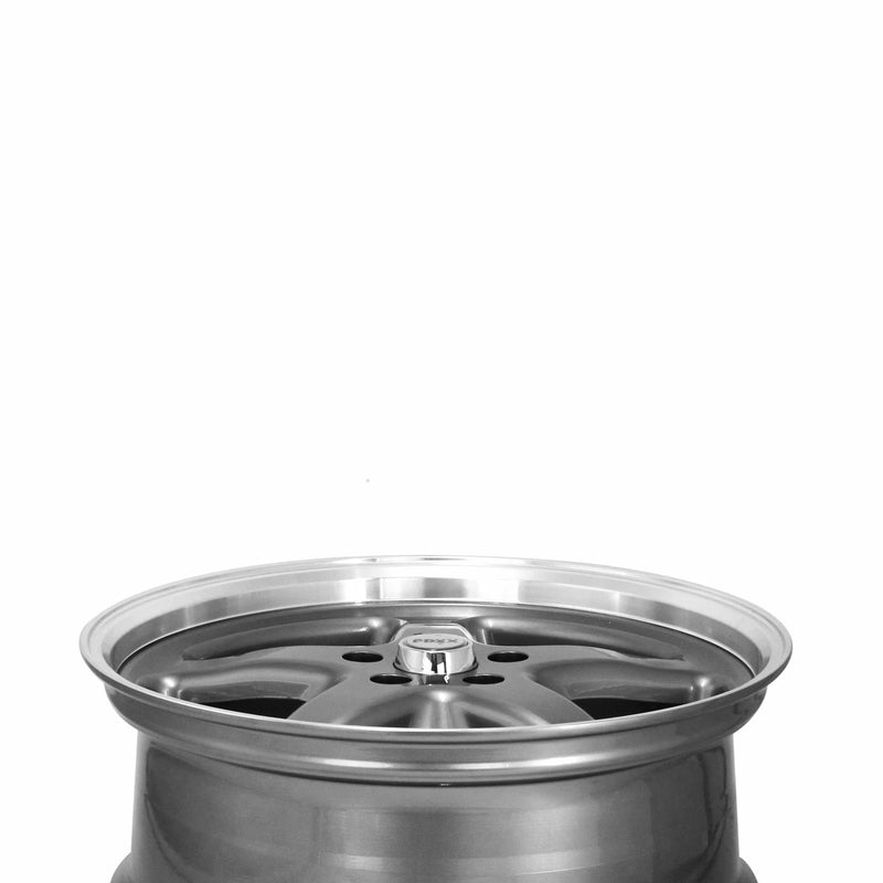 Load image into Gallery viewer, Rseries WS MAX 20&quot; 5X120 Grey Machined Lip Wheels
