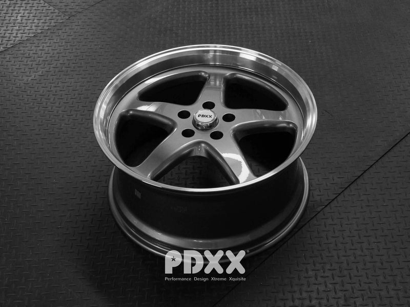 Load image into Gallery viewer, Rseries WS MAX 20&quot; 5X120 Grey Machined Lip Wheels
