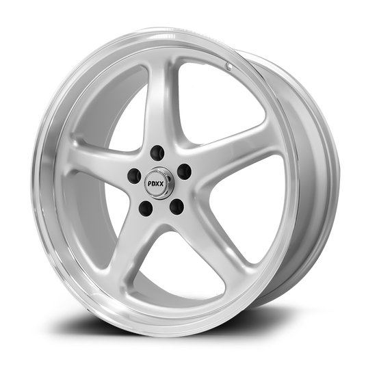 Rseries WS MAX 22" 5X120 Silver Machined Lip Wheels