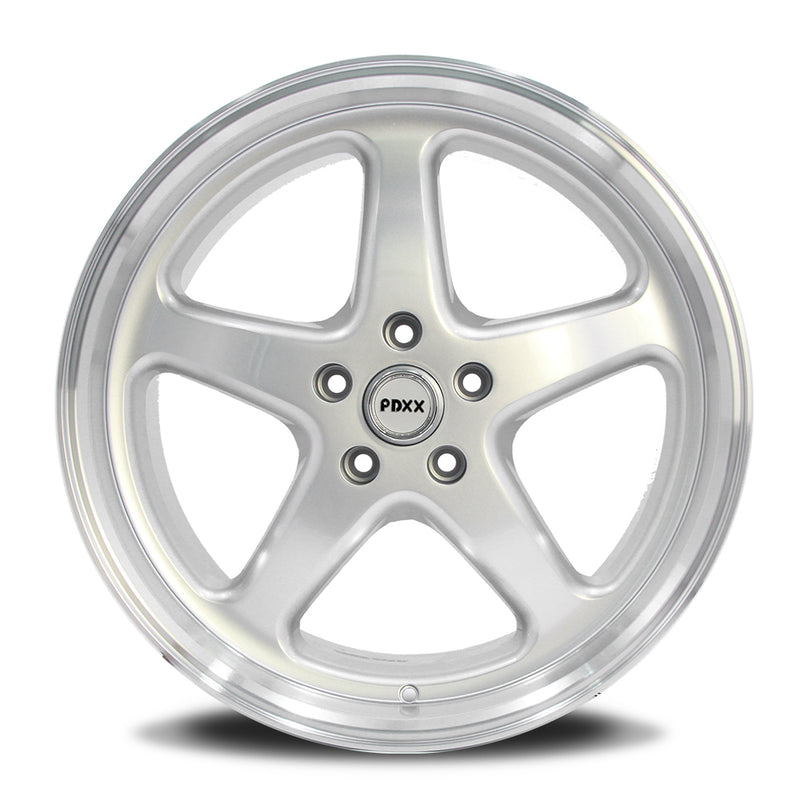 Load image into Gallery viewer, Rseries WS MAX 20&quot; 5X120 Silver Machined Lip Wheels
