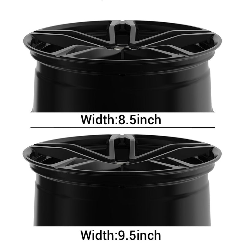 Load image into Gallery viewer, Rseries LS88 20&quot; 5X120 Satin Black Wheels
