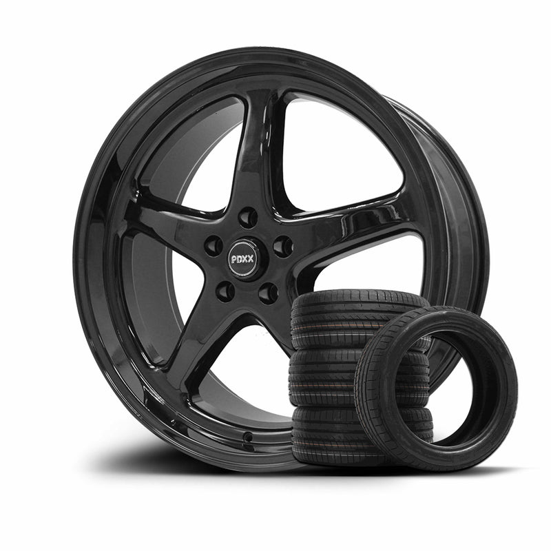 Load image into Gallery viewer, Rseries WS MAX 20&quot; 5X120 Gloss Black Wheels+Tyres
